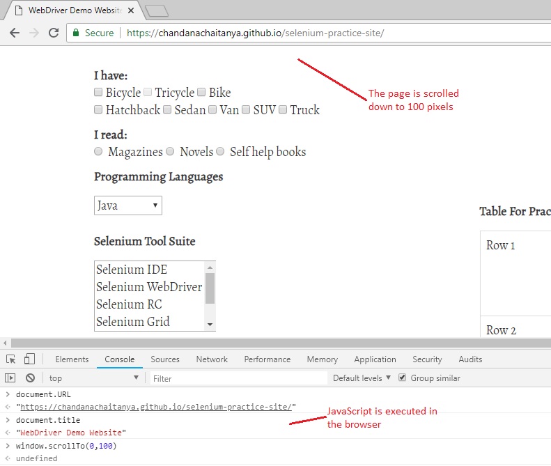 Selenium Webdriver Tutorial Javascript